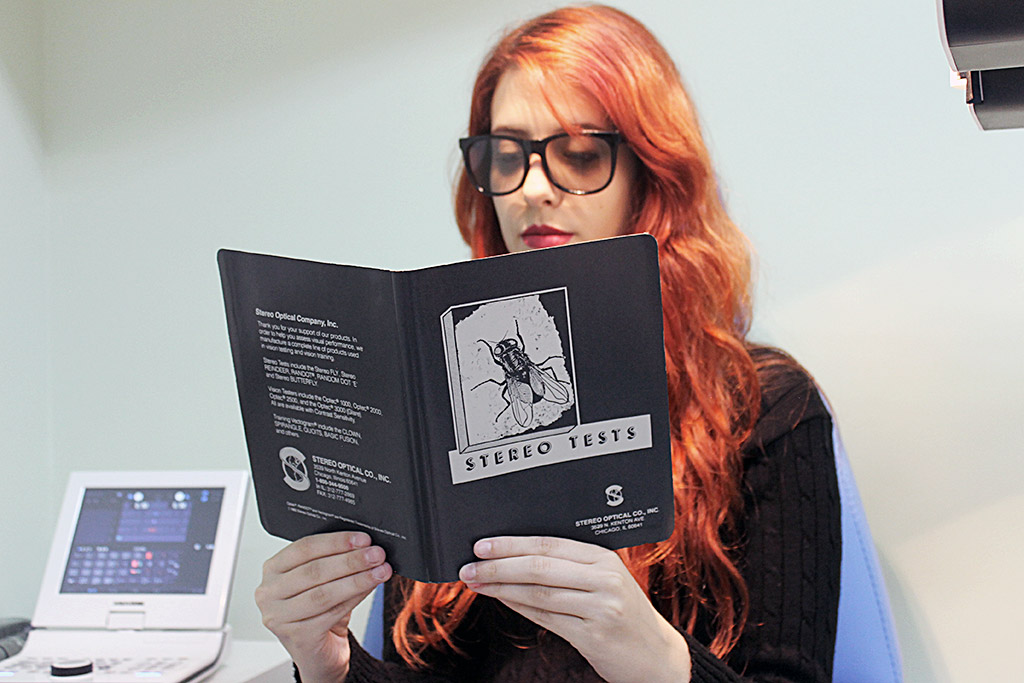 Teste estereoscópico